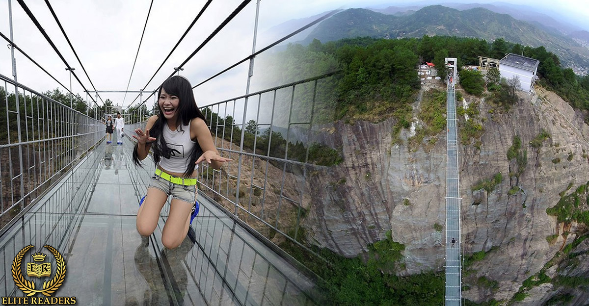 Chinese Glass Bridge Breaks Chinese Glass Bridge Breaks